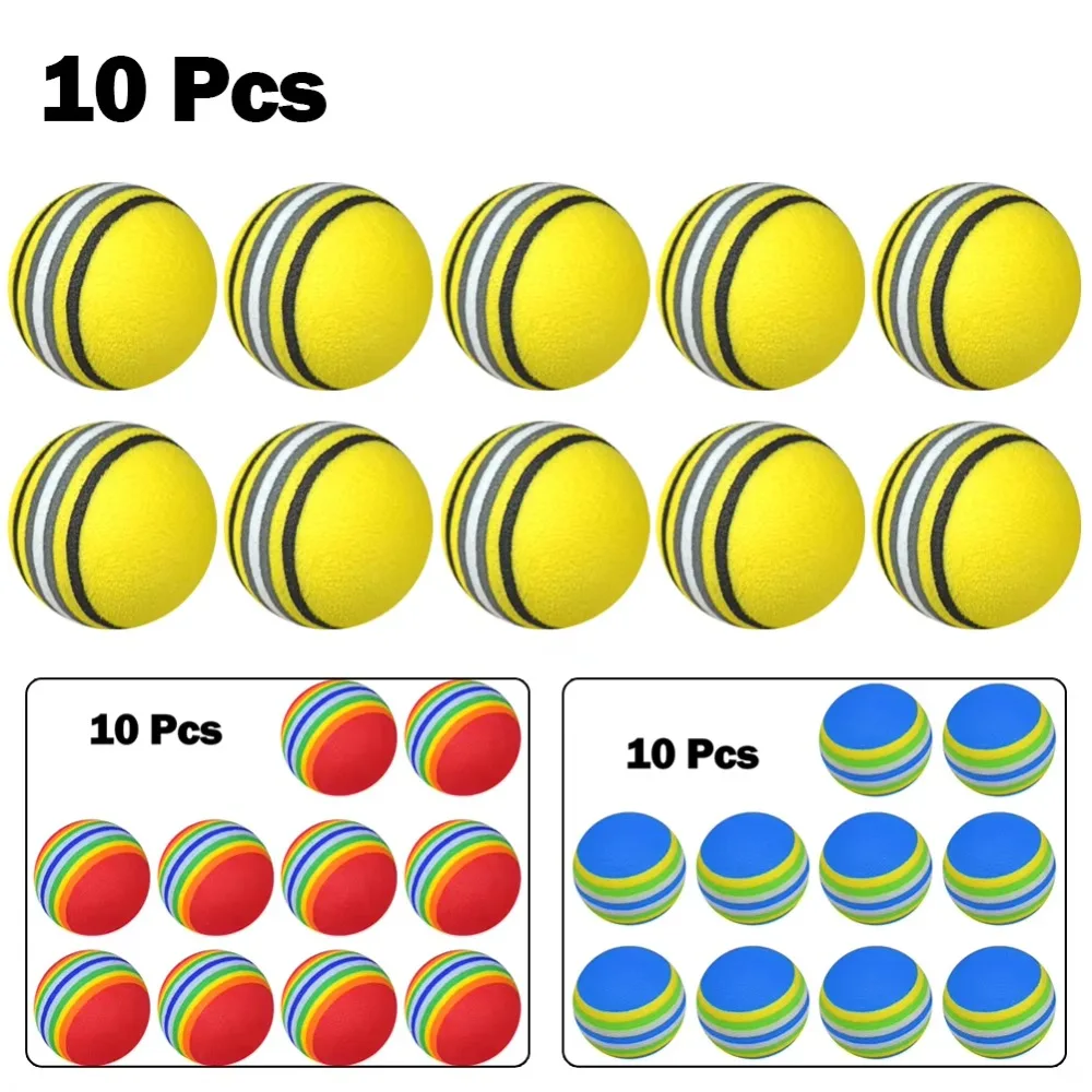 Practice Equipment For Golf - 10 stuks 35 mm golf oefenfoamballen