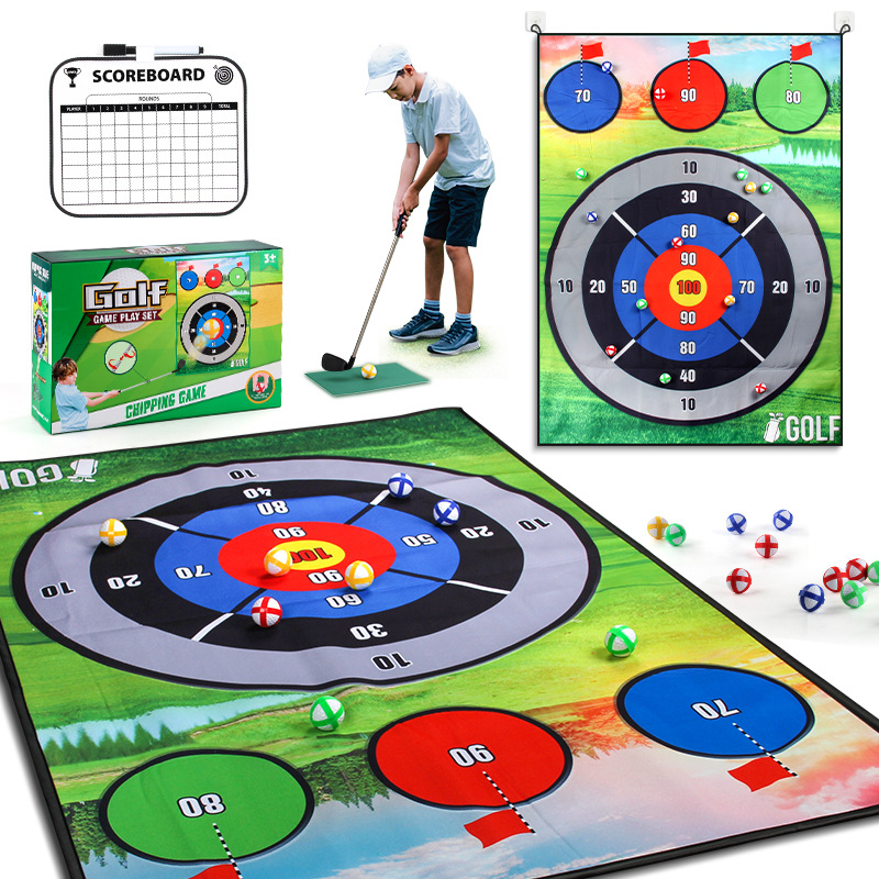 Golf Equipment Set - Golfspelmat, speelgoedset voor kinderen, golfclubs, sportuitrusting