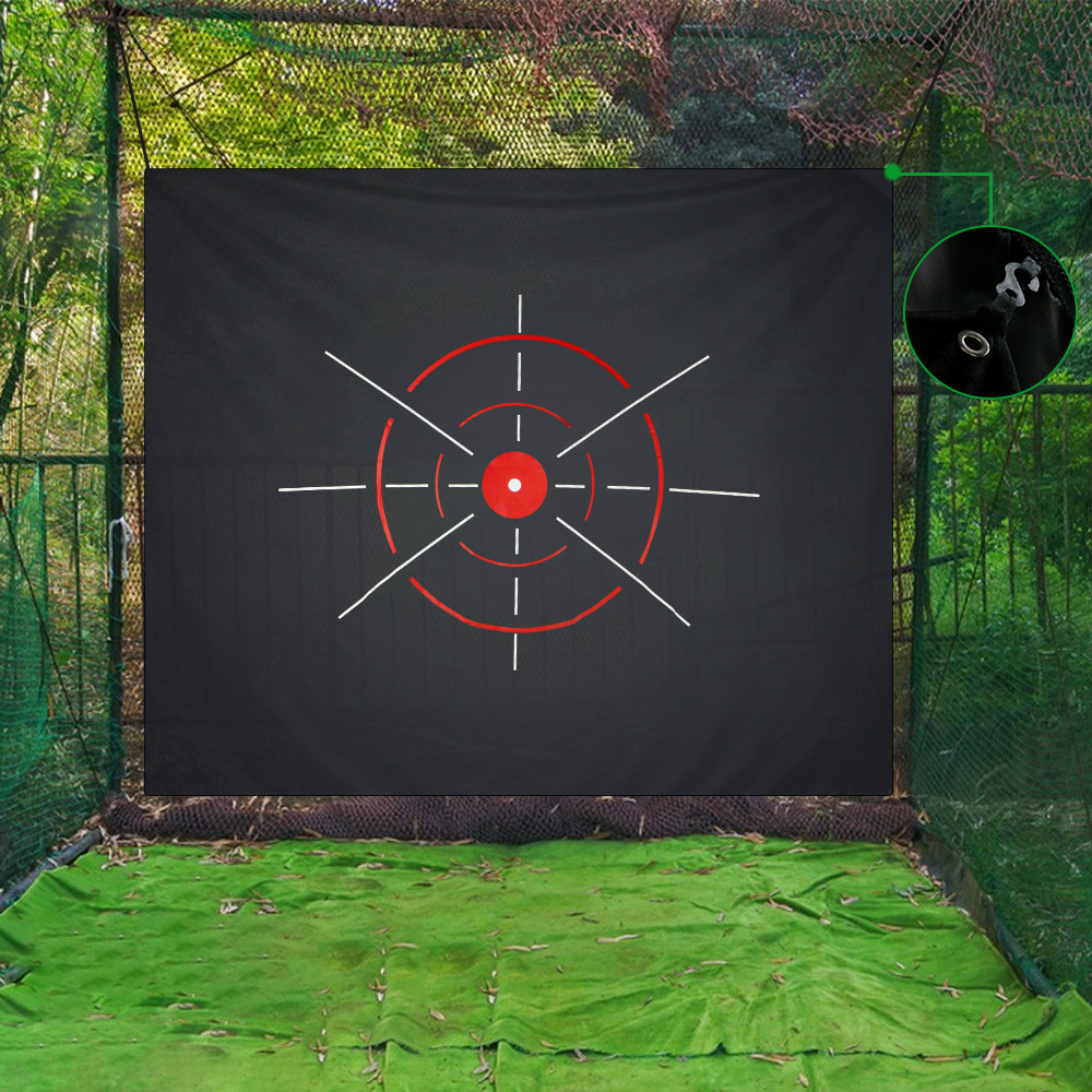 Practice Equipment For Golf - 168X146Cm Golfdoeldoek Raakt Net Driving Range