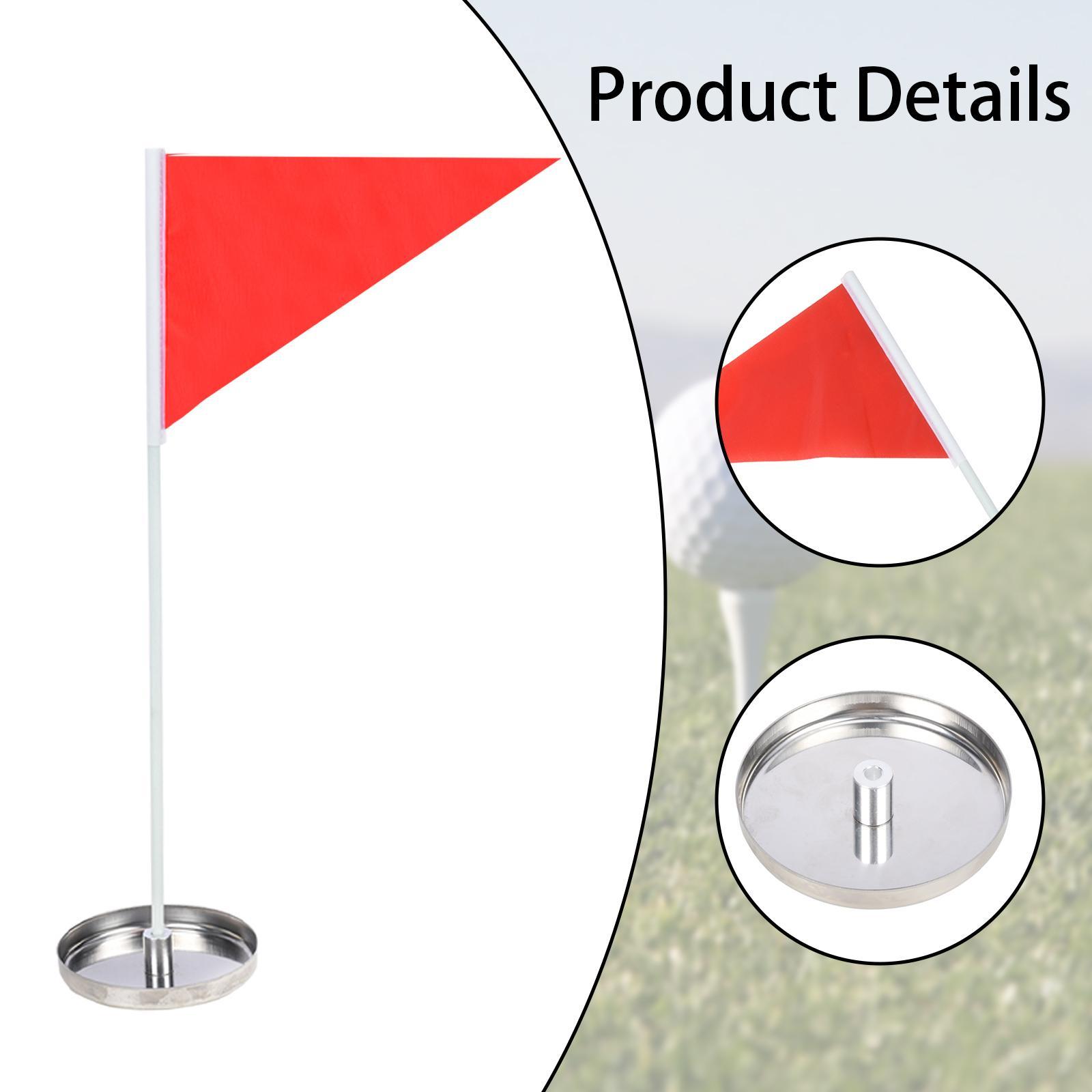 Golf Equipment Gifts - Golf Hole Cup en vlag Roestvrijstalen