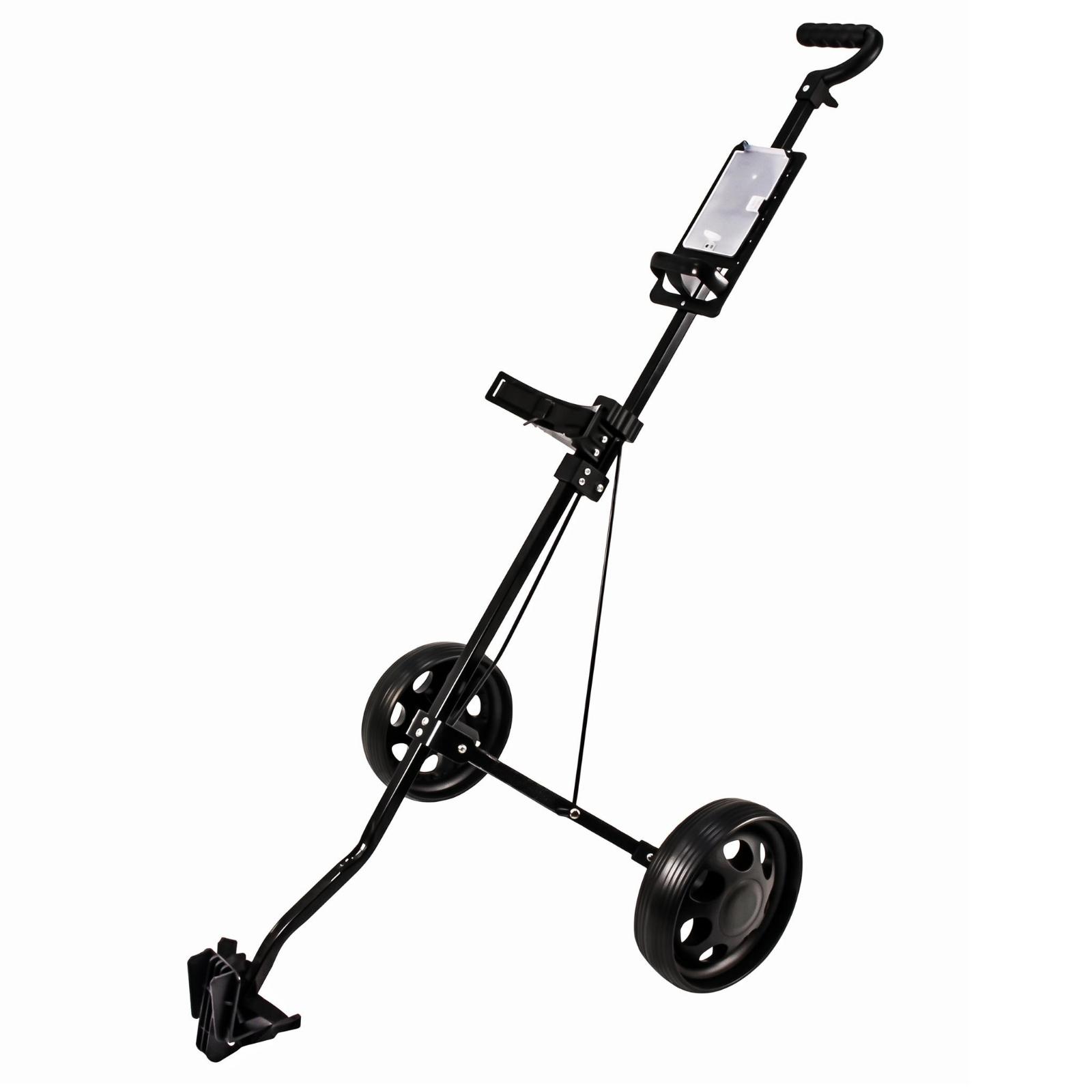 Practice Equipment For Golf - Opvouwbare golfkar met twee wielen, lichtgewicht