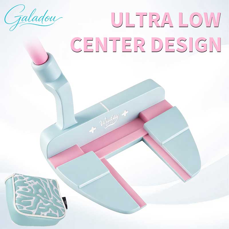 Golf Equipment Gifts - Blauw en roze golfputter met blauwe