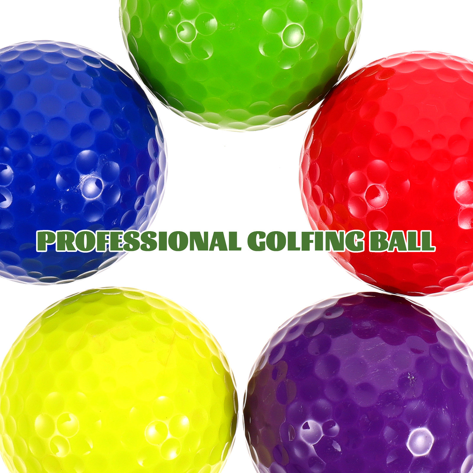 5 stuks plastic oefengolfballe - Practice Equipment For Golf recensie en prijs