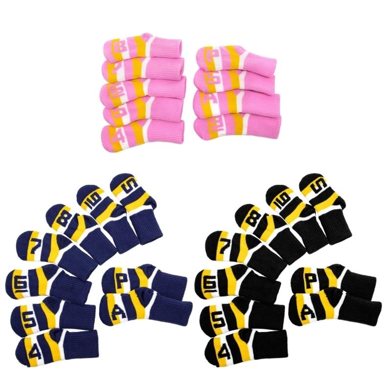 9 stuks Golf Iron Headcover Go - Golf Club Iron Set recensie en prijs