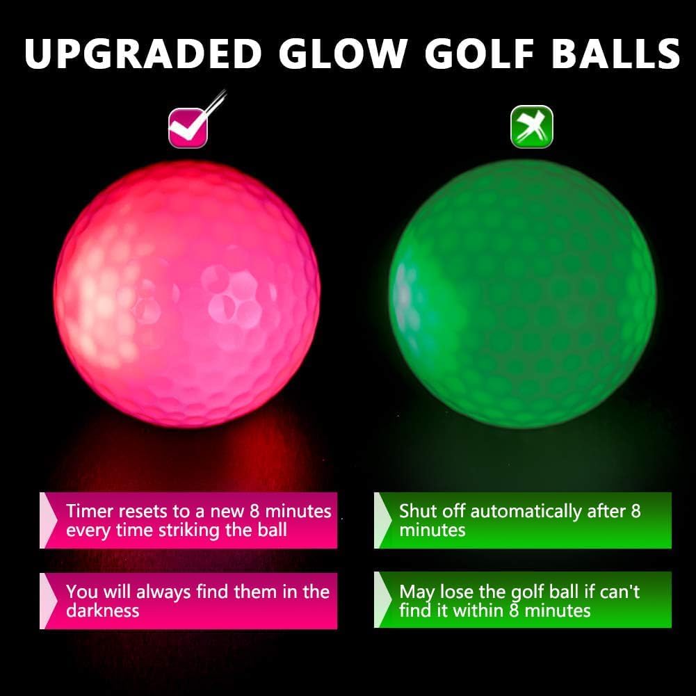Glow-in-the-dark golfballen, o - Golf Equipment Gifts recensie en prijs